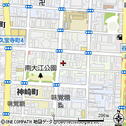 グラン・ドムール南大江パークタワー周辺の地図