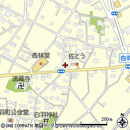 静岡県浜松市中央区白羽町745周辺の地図