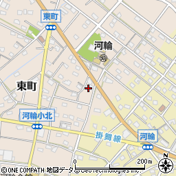 静岡県浜松市中央区東町257周辺の地図