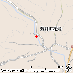 岡山県井原市芳井町花滝2556周辺の地図