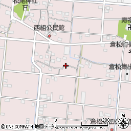 静岡県浜松市中央区倉松町1212周辺の地図