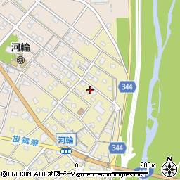 静岡県浜松市中央区河輪町92周辺の地図