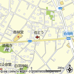 静岡県浜松市中央区白羽町747周辺の地図