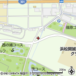 静岡県浜松市中央区篠原町25533周辺の地図