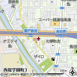 サンライフ長田周辺の地図
