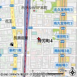 大阪府大阪市中央区博労町4丁目5-6周辺の地図