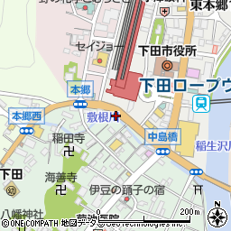 静岡県下田市一丁目1-9周辺の地図