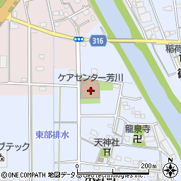 静岡県浜松市中央区鼡野町24周辺の地図