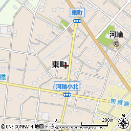 静岡県浜松市中央区東町416周辺の地図