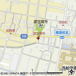 静岡県浜松市中央区新橋町1338周辺の地図