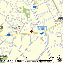静岡県浜松市中央区白羽町783周辺の地図
