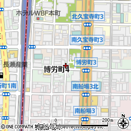 大阪府大阪市中央区博労町4丁目4-4周辺の地図