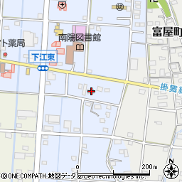 静岡県浜松市中央区下江町662周辺の地図