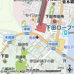 静岡県下田市一丁目1-5周辺の地図