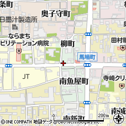 奈良県奈良市南魚屋町5周辺の地図