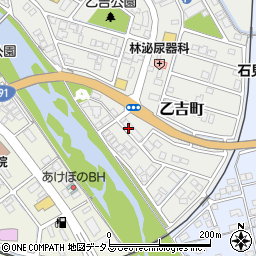 株式会社カワニシ益田出張所周辺の地図