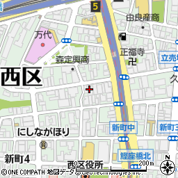 株式会社昭栄　西大阪支店周辺の地図