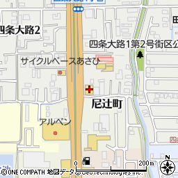 家具サロン良家奈良店周辺の地図