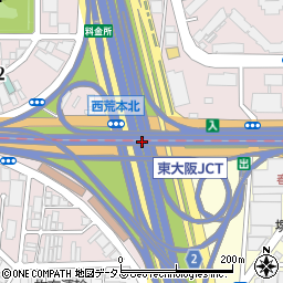 東大阪ｊｃｔ 東大阪市 高速道路jct ジャンクション の住所 地図 マピオン電話帳