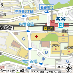 ローソン名谷駅前店周辺の地図