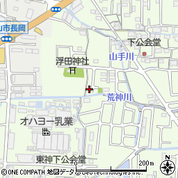 岡山県岡山市中区下22-3周辺の地図