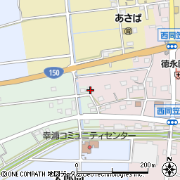 静岡県袋井市西同笠126周辺の地図