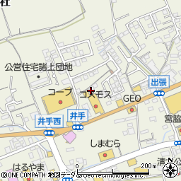 岡山県総社市井手1128周辺の地図