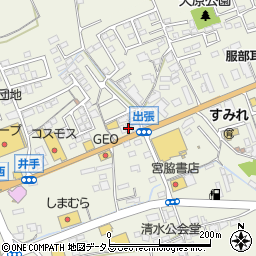 岡山県総社市井手1134-10周辺の地図