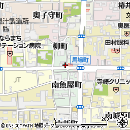 奈良県奈良市南魚屋町5-3周辺の地図