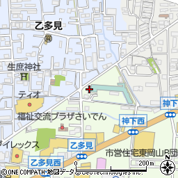 岡山県岡山市中区神下172周辺の地図