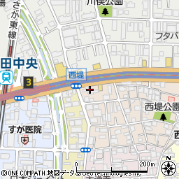 ａｐｏｌｌｏｓｔａｔｉｏｎ３０８号中央大通高井田ＳＳ周辺の地図