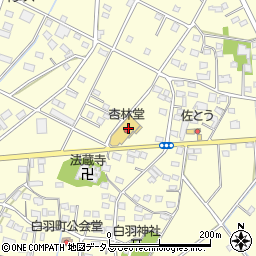 静岡県浜松市中央区白羽町737周辺の地図