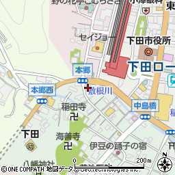福西青果店周辺の地図