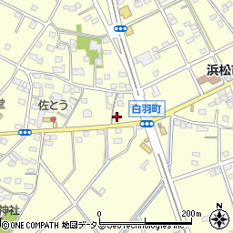 静岡県浜松市中央区白羽町784周辺の地図