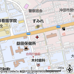 島根県益田市東町2周辺の地図