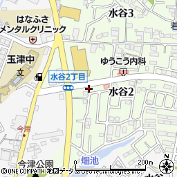 兵庫県神戸市西区水谷2丁目7周辺の地図