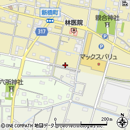 静岡県浜松市中央区新橋町1401周辺の地図