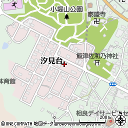 静岡県牧之原市汐見台6-4周辺の地図