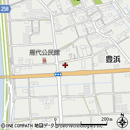 ファミリーマート磐田豊浜店周辺の地図