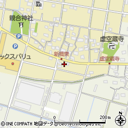 静岡県浜松市中央区新橋町1360周辺の地図
