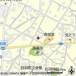 静岡県浜松市中央区白羽町323周辺の地図