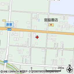 静岡県袋井市湊901周辺の地図