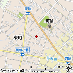 静岡県浜松市中央区東町355周辺の地図