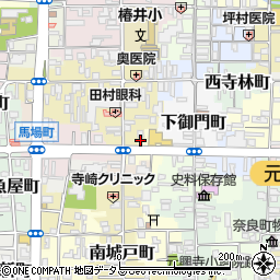 ふじ石奈良町店周辺の地図