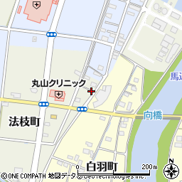 静岡県浜松市中央区法枝町252周辺の地図