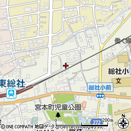 岡山県総社市総社850周辺の地図