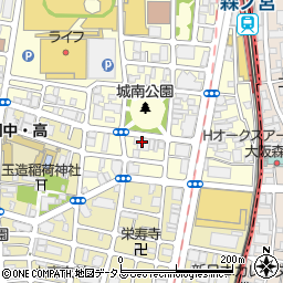 大阪板硝子販売株式会社　建材センター周辺の地図