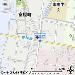 浜松東警察署富屋町交番周辺の地図