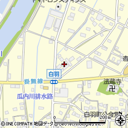 静岡県浜松市中央区白羽町312周辺の地図