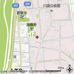 静岡県磐田市川袋318-1周辺の地図